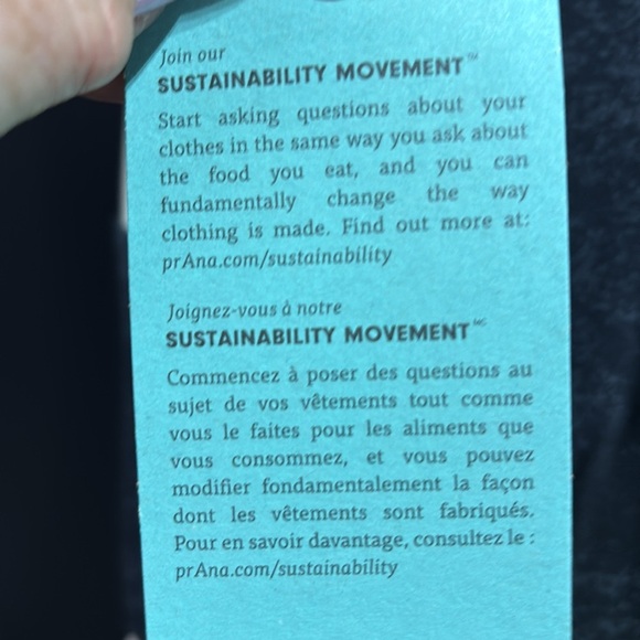 Prana Momento Reversible Fitted Stretch Crop Top,athletic,everyday, sustainable - Picture 5 of 12